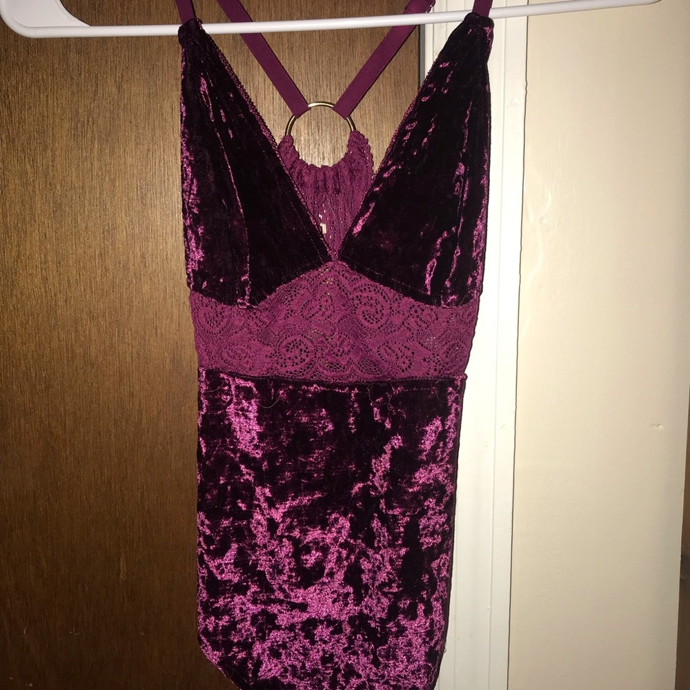 Velvet Body Suit